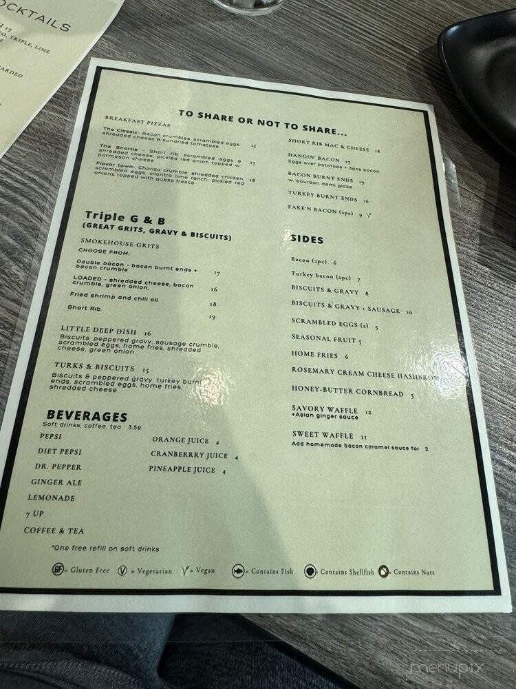 Bake'n Bacon - Philadelphia, PA menu_pic