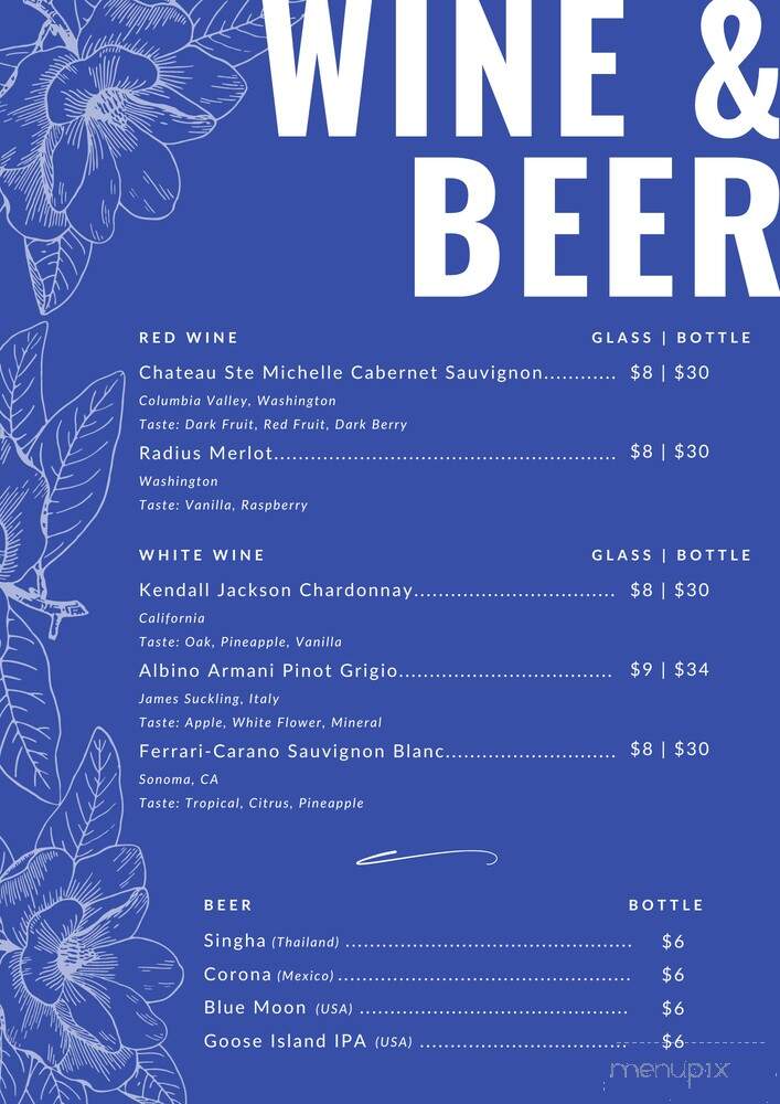 Taan Thai Cookery - North Bend, WA menu_pic