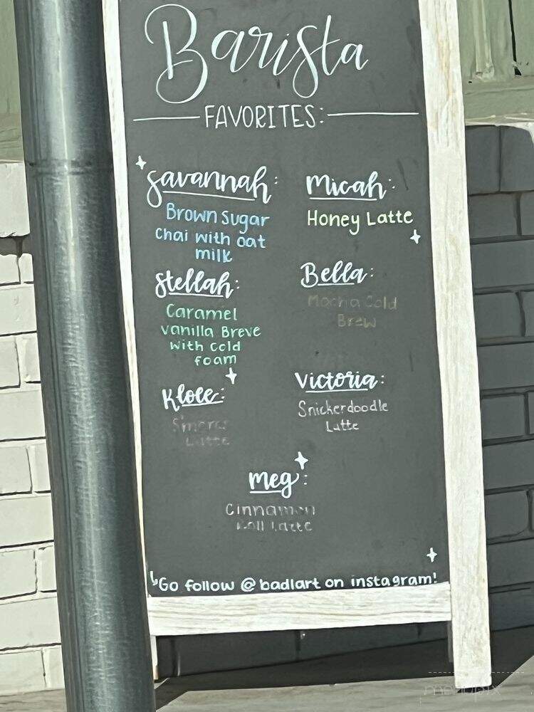 Higher Grounds - Justin, TX menu_pic