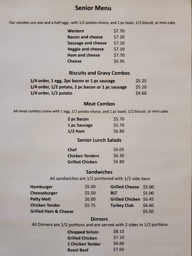 DJ's Cafe - Garden City, MO menu_pic