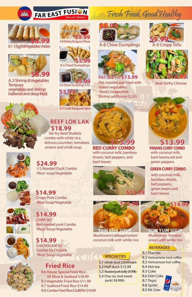 Far East Fusion - Palm Coast, FL menu_pic