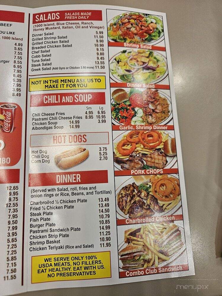 Cali Fresh Grill - Baldwin Park, CA menu_pic