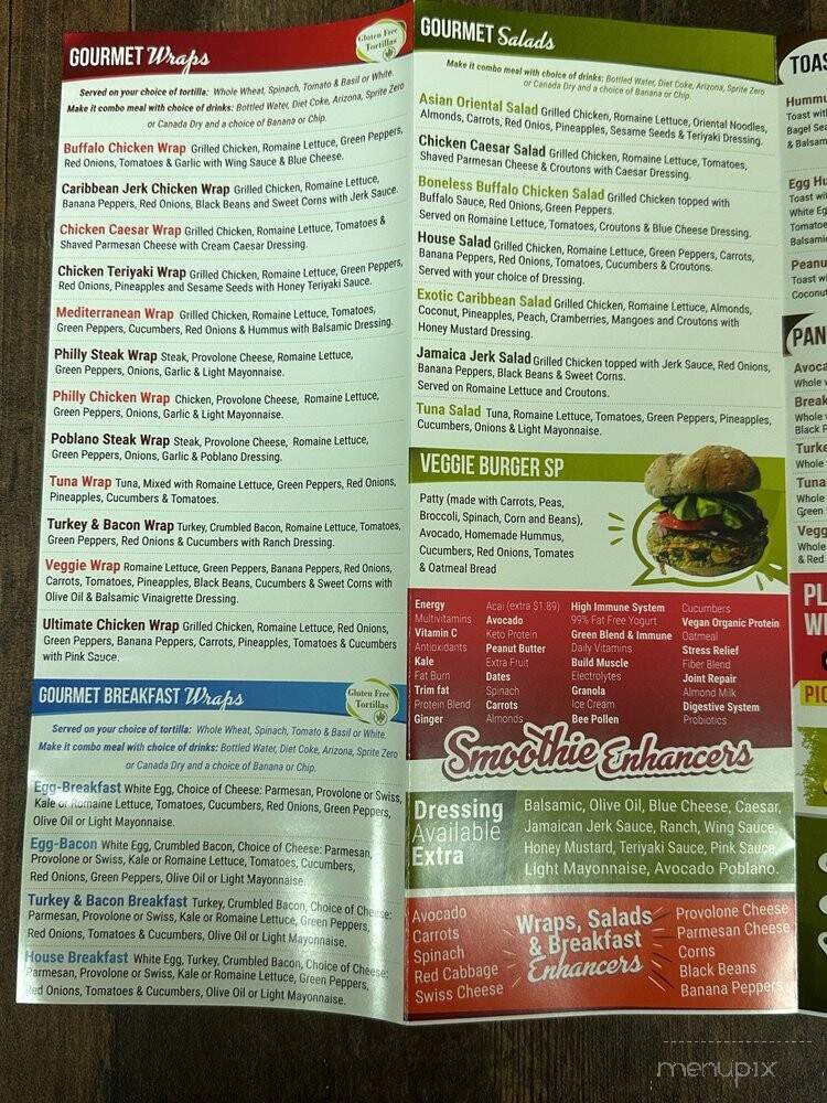 Smoothie Plus - Miramar, FL menu_pic