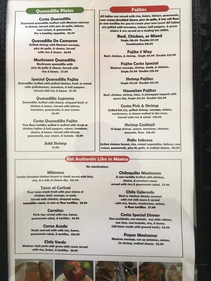 El Jefe Mexican Restaurant - Aberdeen, MS menu_pic