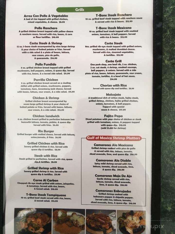 El Jefe Mexican Restaurant - Aberdeen, MS menu_pic
