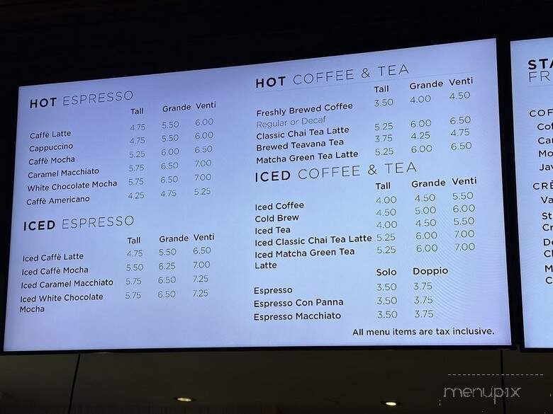Aroma Coffee & Pasticceria - Chandler, AZ menu_pic