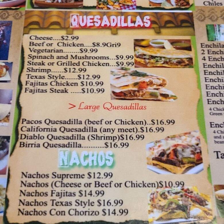 Tacos Rojas - Vinton, VA menu_pic