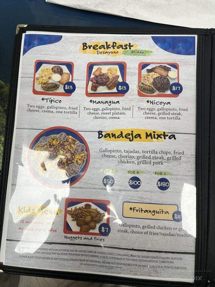 Mi Linda Managua - Norcross, GA menu_pic
