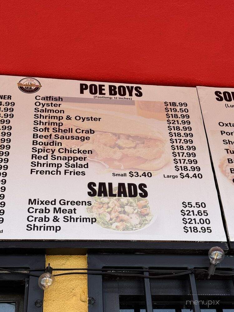 CookieRose Seafood and Southern - Los Angeles, CA menu_pic