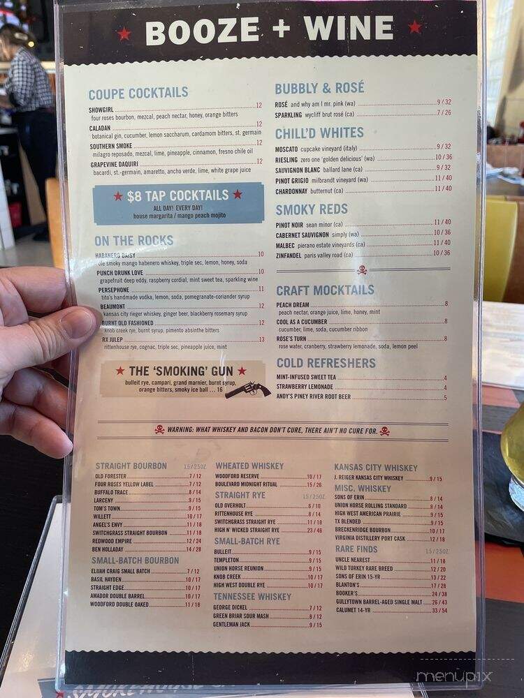 Char Bar - Parkville, MO menu_pic