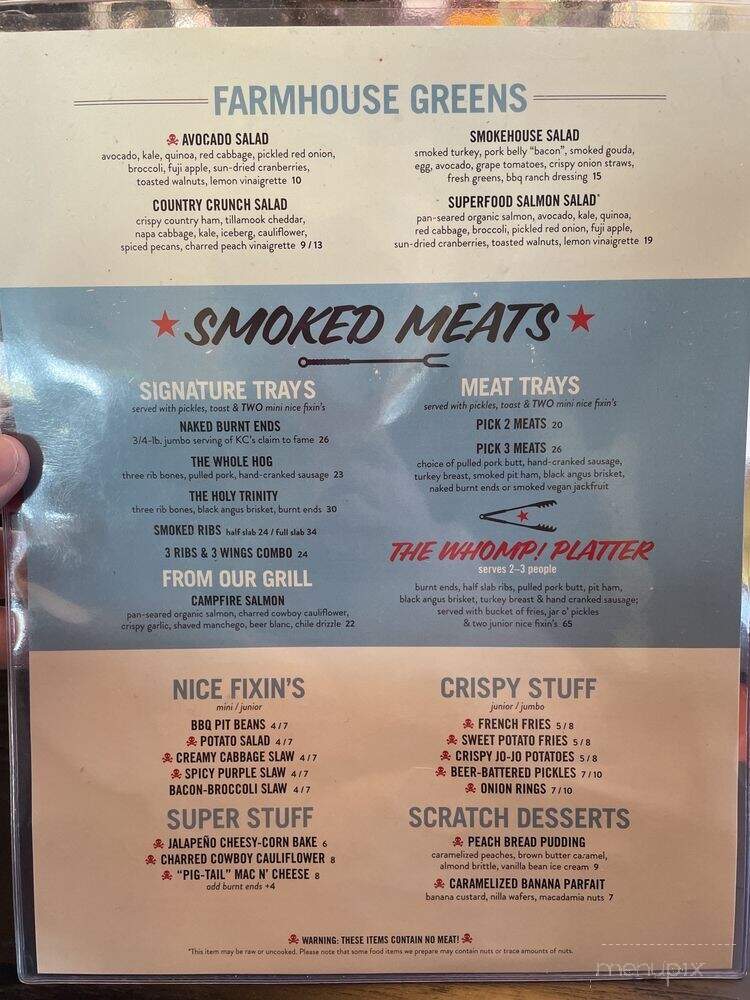 Char Bar - Parkville, MO menu_pic