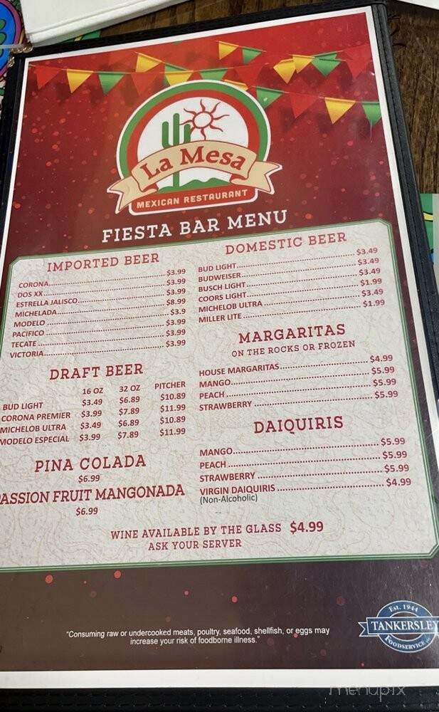 La Mesa Fort Smith - Fort Smith, AR menu_pic