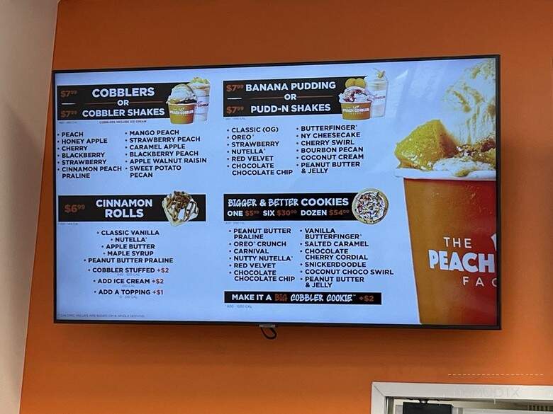 Peach Cobbler Factory - Land O' Lakes, FL menu_pic
