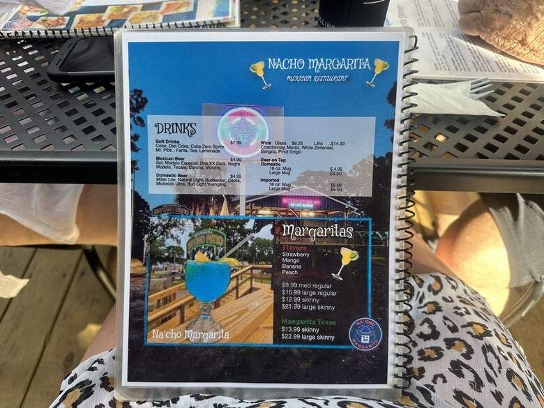 Na'cho Margarita - Prosperity, SC menu_pic