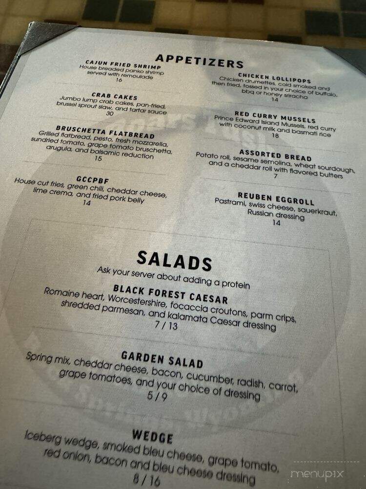 Boars Tusk Steakhouse - Rock Springs, WY menu_pic
