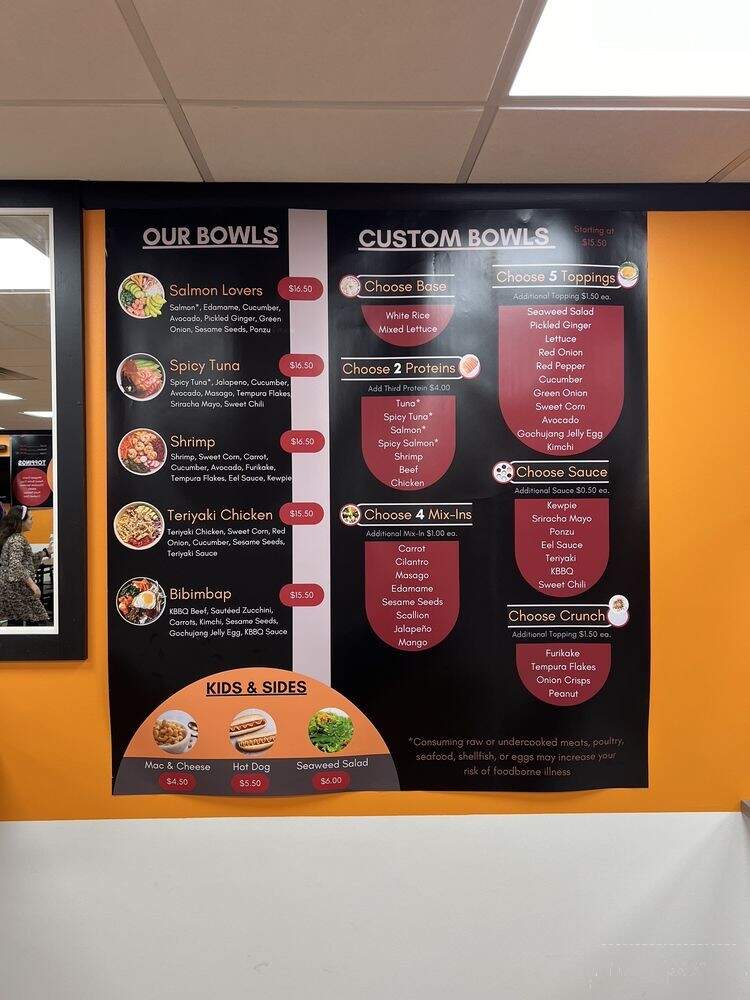 Poke Soul - Assonet, MA menu_pic