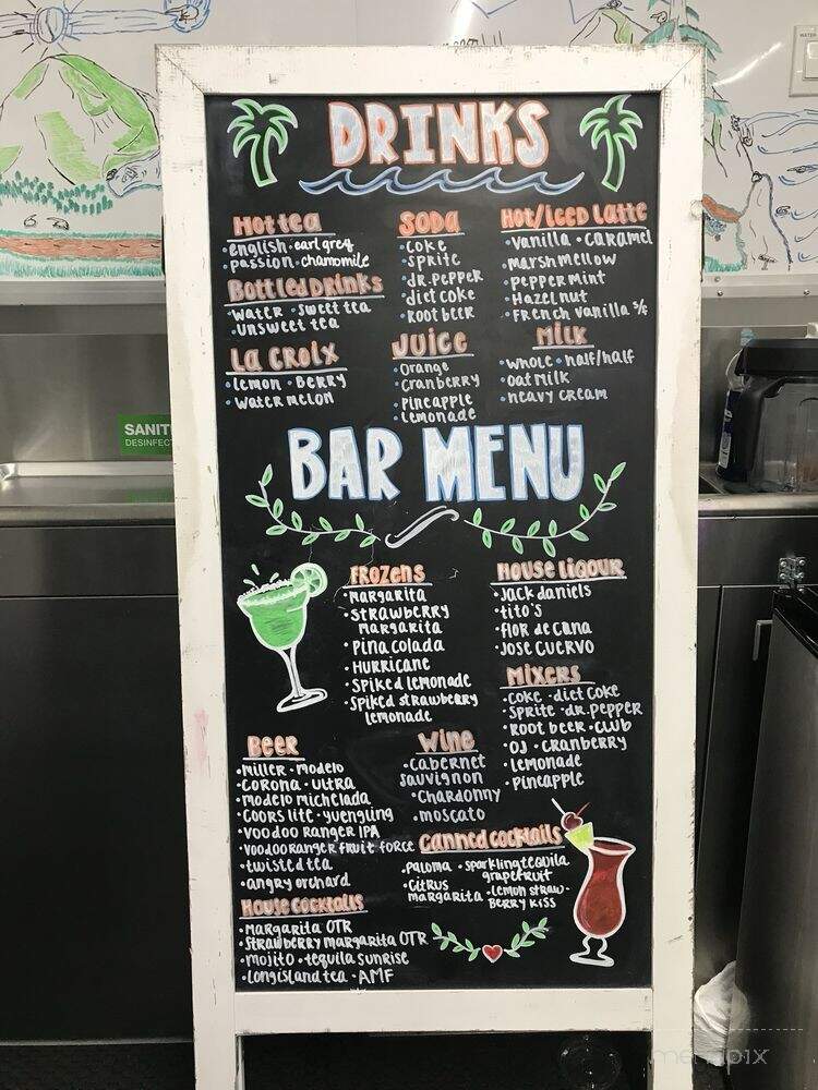 Scuba's Bar & Grill - Freeport, TX menu_pic