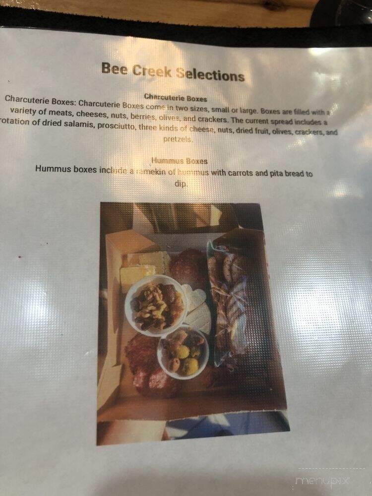 Barley & Vine - Platte City, MO menu_pic