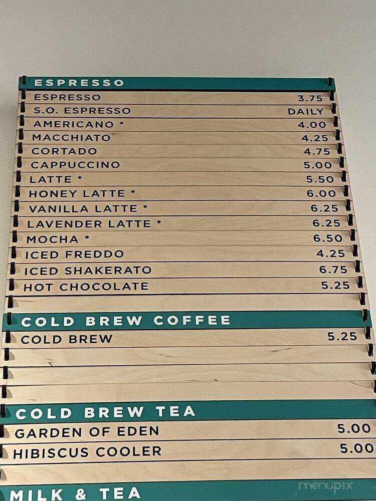 Copa Vida - San Diego, CA menu_pic