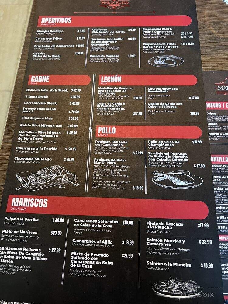 Mar D Plata - West Palm Beach, FL menu_pic