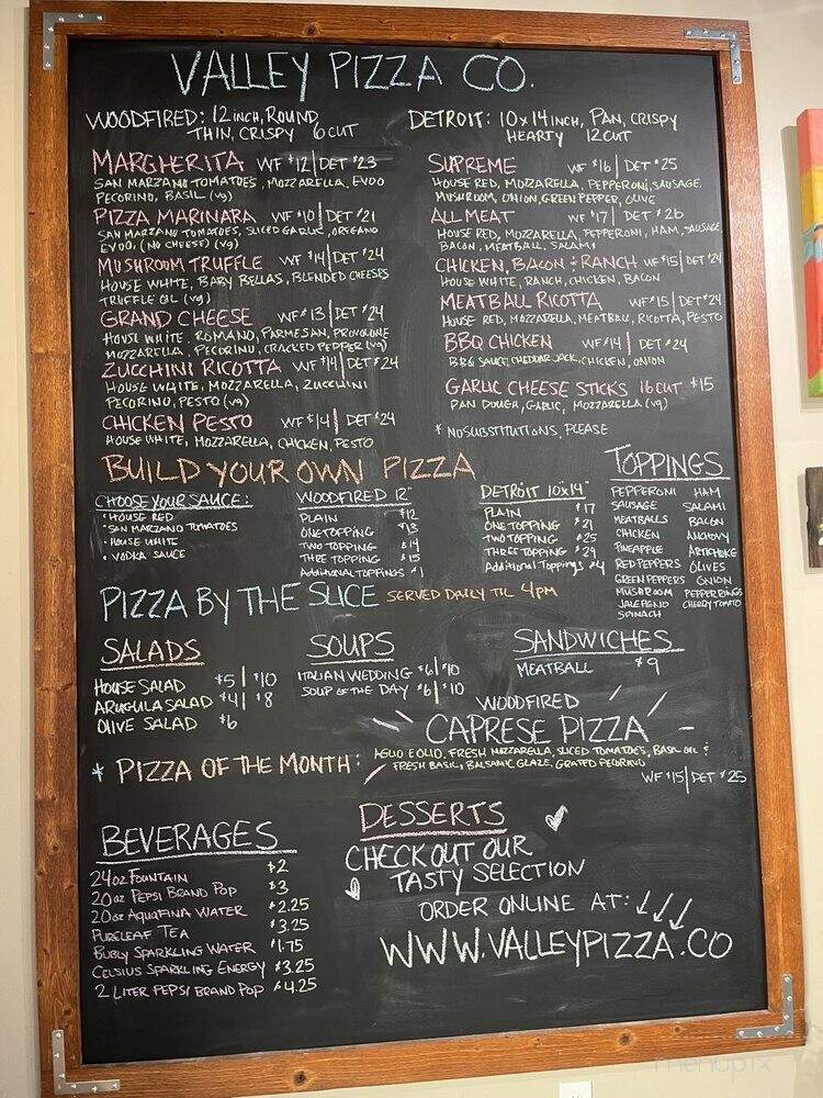 Valley Pizza - Valley View, OH menu_pic