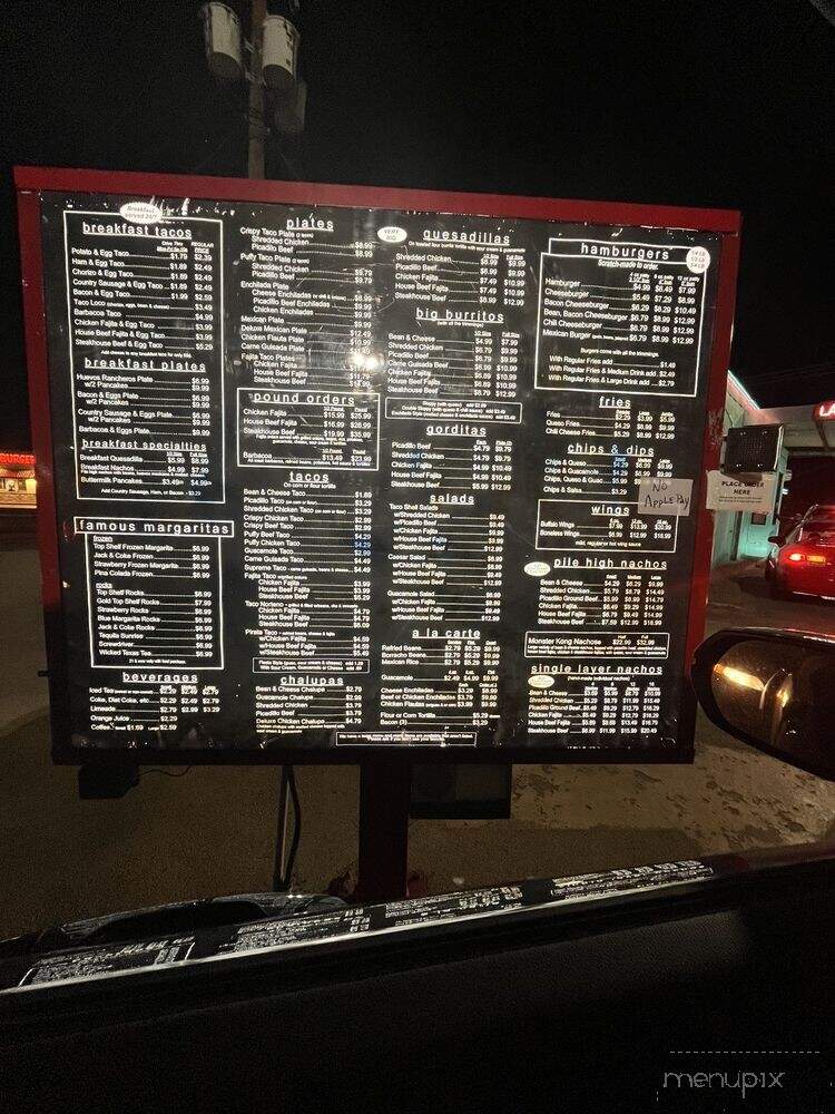 Chachos - San Antonio, TX menu_pic