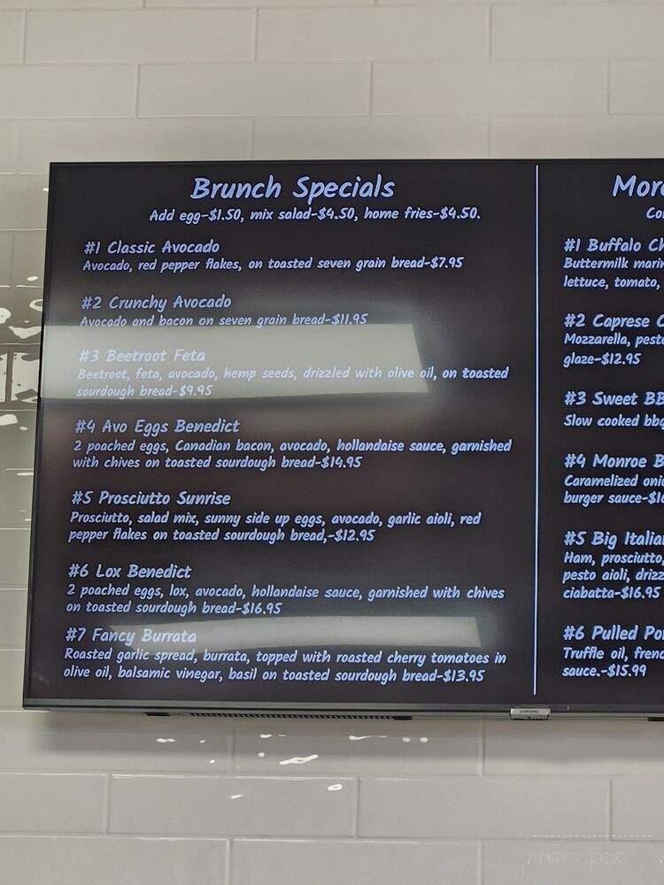 Monroe Bagel and Pastry Cafe - Monroe Township, NJ menu_pic