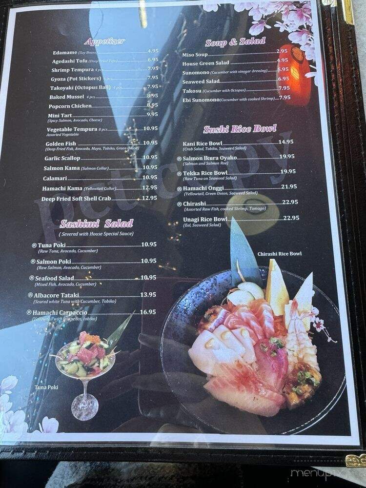 Yosu Sushi - Portland, OR menu_pic