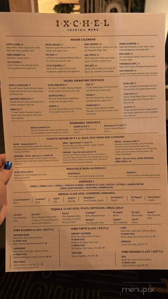 Ixchel Mexican Cuisine - East Setauket, NY menu_pic