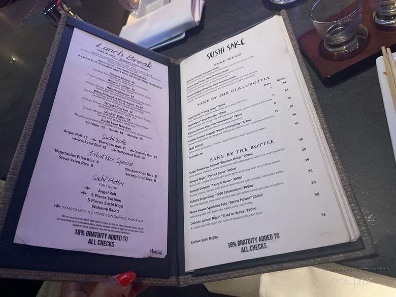 Sushi Sake - Hollywood, FL menu_pic