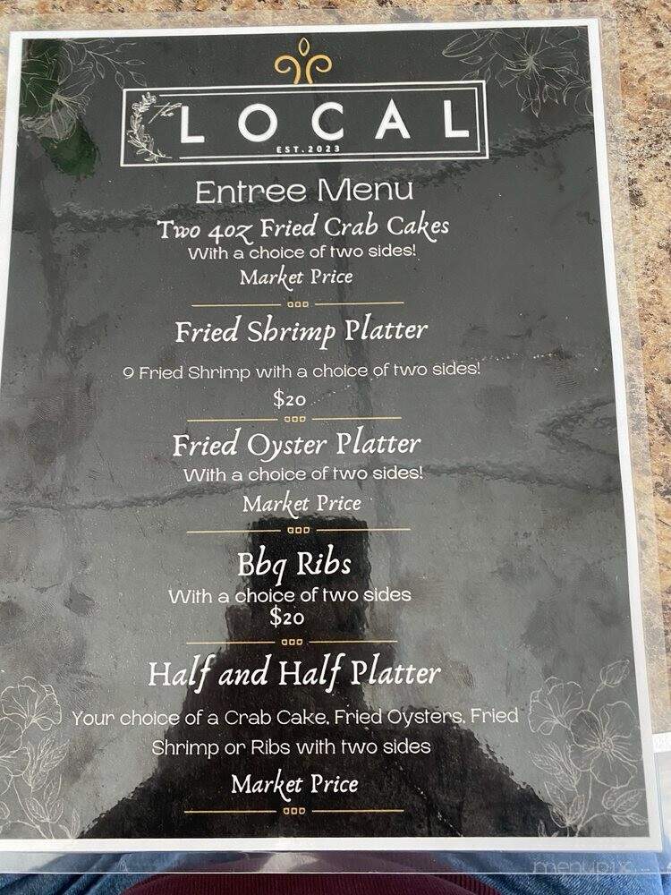 The Local - Hollywood, MD menu_pic