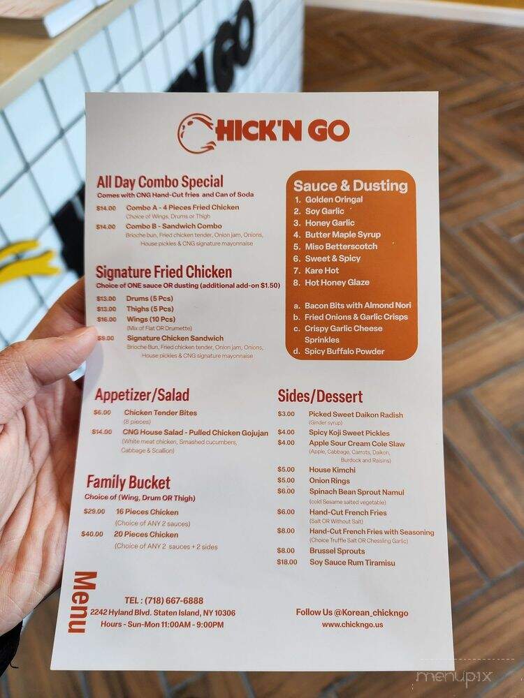Chick'n Go - Staten Island, NY