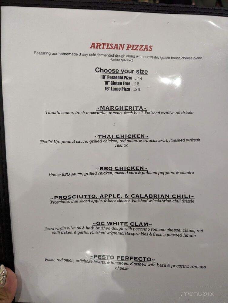 Main Street Pizza and Tap - Mammoth Lakes, CA menu_pic