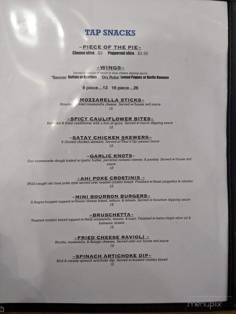 Main Street Pizza and Tap - Mammoth Lakes, CA menu_pic