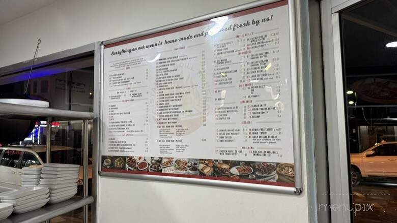 Istanbul Grill House - Paterson, NJ menu_pic