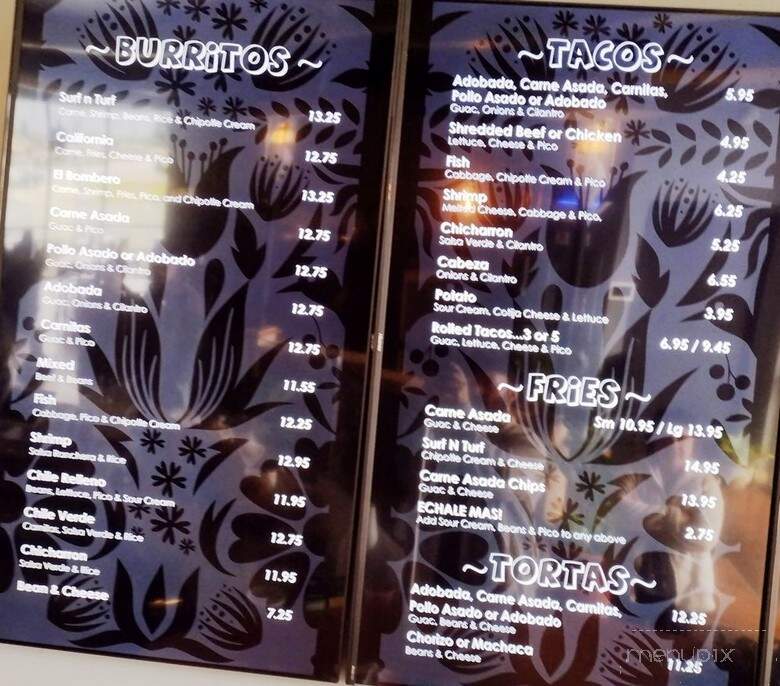 That Mexican Place - Hemet, CA menu_pic