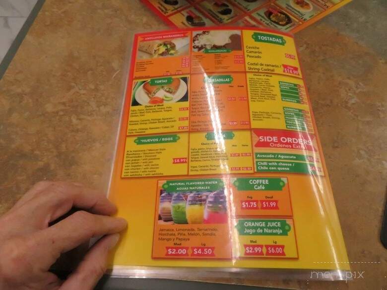 Taqueria Mi Tierra Caliente - Houston, TX menu_pic