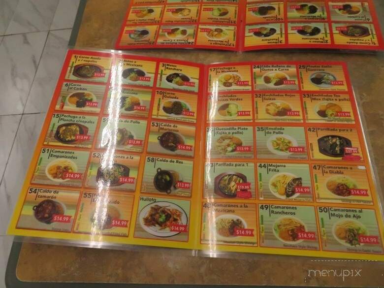 Taqueria Mi Tierra Caliente - Houston, TX menu_pic