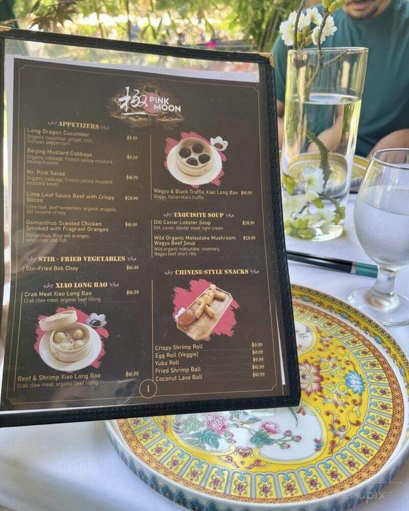 Pink Moon - Beverly Hills, CA menu_pic