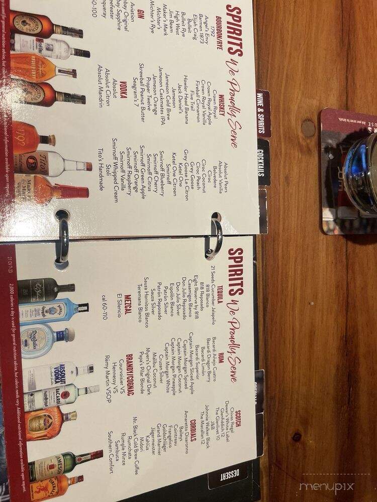 Miller's Ale House - Port St Lucie, FL menu_pic