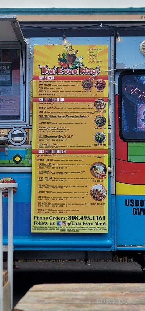 Thai Esan Maui - Wailuku, HI menu_pic