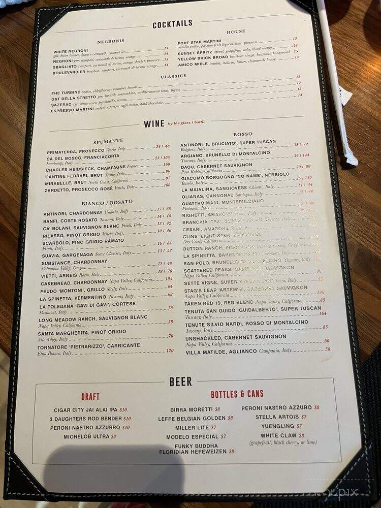 Stretto Coastal Italian Table - Punta Gorda, FL
