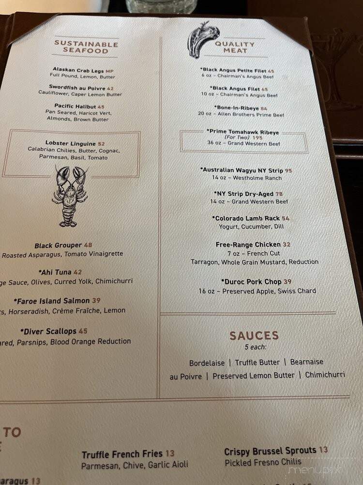 Maury's - Charlotte Harbor, FL menu_pic