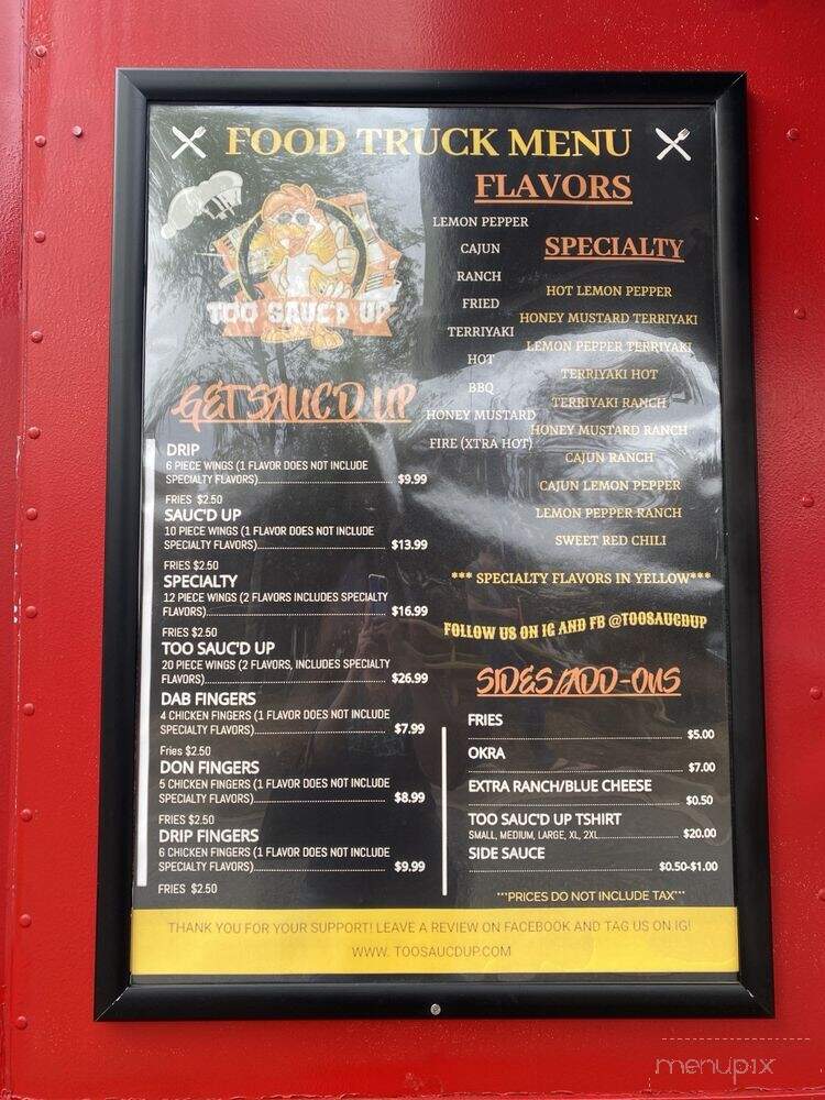 Scuffletown Food Truck Park - Simpsonville, SC menu_pic