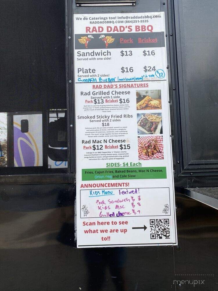 Scuffletown Food Truck Park - Simpsonville, SC menu_pic