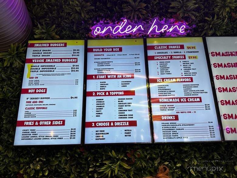 Dipped N' Smashed - Hoboken, NJ menu_pic