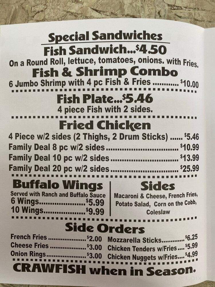 Phillys Fish N Chicken - Alexandria, LA