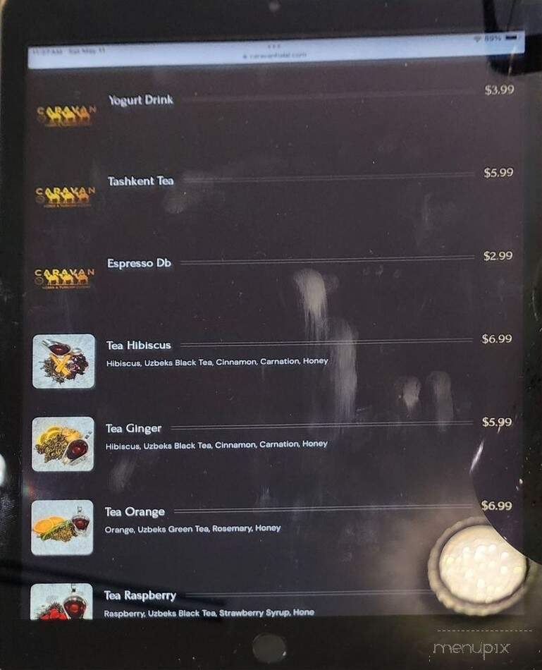 Caravan Uzbek and Turkish cusine - Orlando, FL menu_pic