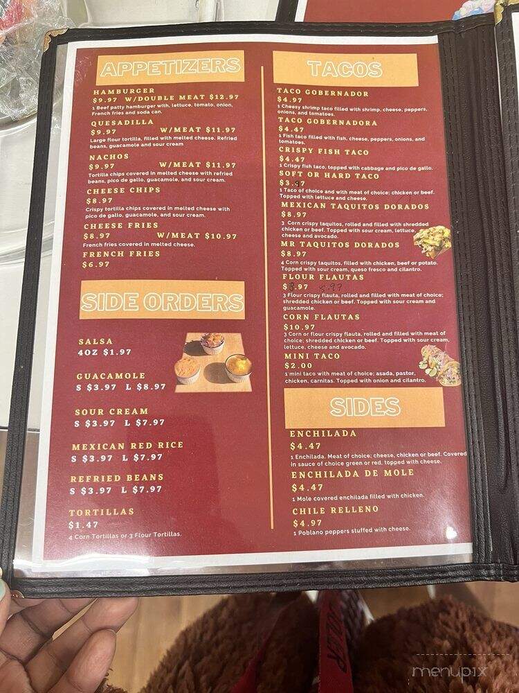 Mr Valdez Mexican Food - Los Angeles, CA menu_pic