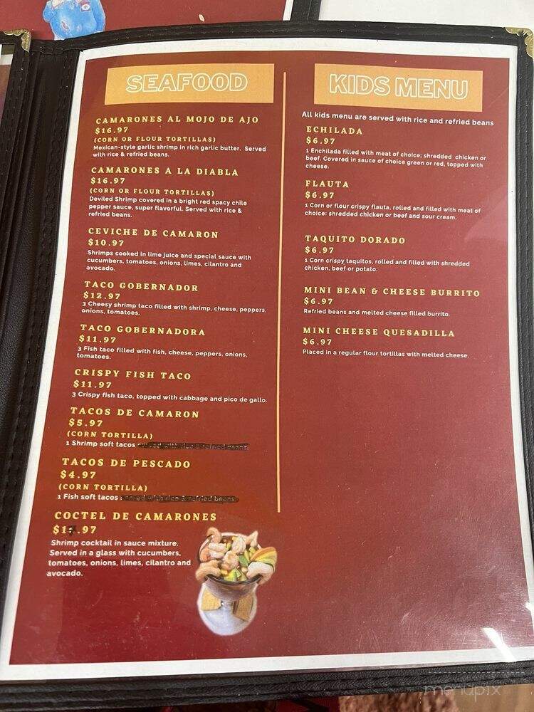 Mr Valdez Mexican Food - Los Angeles, CA menu_pic